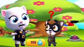 Talking Tom Gold Run New Update Grow amp Go Event  Angela Police  Full Screen Game [upl. by Harifaz]