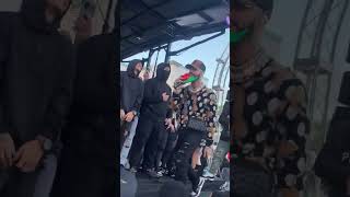 Anuel AA  Arcangel Es Chota en vivo Party Monte Hatillo [upl. by Ahse954]