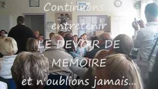 Les CP de lécole Jean Macé dOutreau chantent le chant des Partisans [upl. by Holmen]