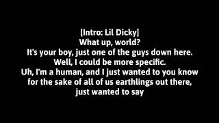 Justin Bieber Lil Dicky  Earth Lyrics Ft Ariana Grande Halsey Miley Cyrus Shawn Mendes SIA [upl. by Crist798]