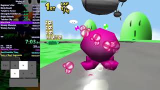 Former World Record Macbat 64 Any Speedrun in 104933 PC [upl. by Misti]