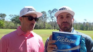 At Grand Cypress Testing the New Titleist Tour Soft [upl. by Llebyram]