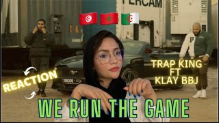 Trap King ft KLAY  We run the game Official Video Music REACTION [upl. by Trude]