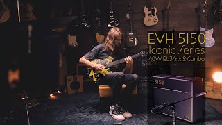 EVH 5150 Iconic Series 40W EL34 1x12 Combo [upl. by Dalis]