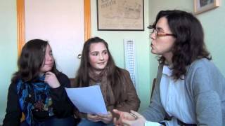 entrevista yessica y sandra a CRIS [upl. by Ardrey]