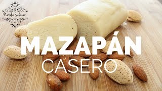 🧐Receta Mazapán de almendras casero Marzipan Natalia Salazar [upl. by Hsirt]