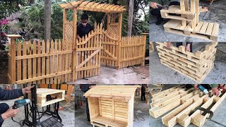 Top 6 Ideas On ways to Reuse Pallets for DIY Pallet Projects  Awesome DIY Wood Pallet Ideas [upl. by Hyacinthie]