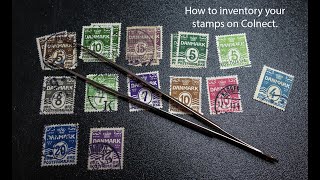 How to inventory your stamps on Colnect [upl. by Nylatsyrc802]