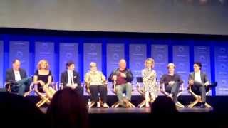 PaleyFest 2015 AHS Freakshow Jessica Lange talks scenes with BetteampDot [upl. by Monaco]