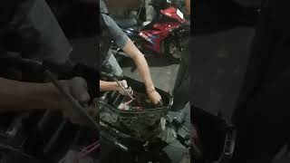 Motor soul gt 115 tidak bisa nyala setelah cuci steam part 1 soulgt soulgt115 [upl. by Enier173]