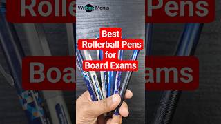 Best Rollerball Pens for BOARDS Exams  penreview writingmania youtubeshorts ytshorts [upl. by Okihcim]