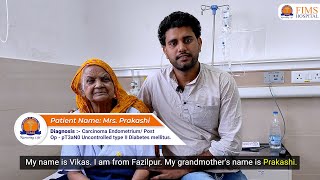 Patient Success Story  Mrs Prakashi  fimshospital [upl. by Scuram]