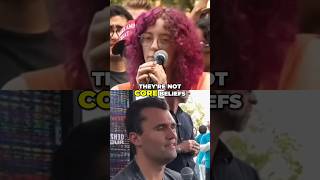 CHARLIE KIRK Destroys Purple Haired Girls LIBERAL CHRISTIAN Worldview HEATED DEBATE shorts short [upl. by Morven73]