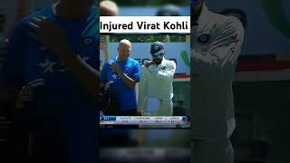 Most popular cricketer batsman in Indian cricket team Mr Virat Kohli is injured BWPchallenger [upl. by Gallager507]