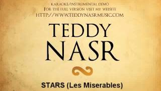 Instrumental  Karaoke  Stars from Les Miserables  Teddy NASR [upl. by Eon]