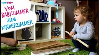 Babyzimmer zum Kinderzimmer umgestalten Ikea Hack [upl. by Earaj820]