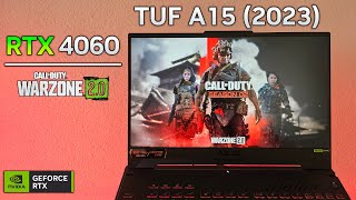 RTX 4060  Warzone 20  Asus TUF A15 2023  Native DLSS [upl. by Pigeon]