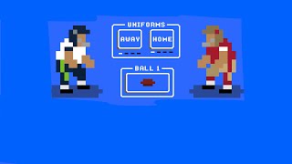 Seahawks vs 49ers Week 10 Prediction With Retro Bowl [upl. by Aiam620]