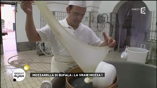 Mozzarella di bufala  la vraie mozza [upl. by Noeht]