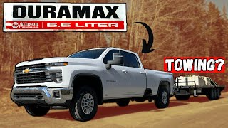 Chevy 2500 66L NEW DURAMAX DIESEL Towing L5P Heavy Mechanic Review  Is It the BEST [upl. by Mandie]