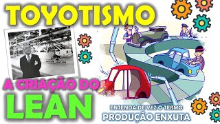 Toyotismo  A Criação do Lean Manufacturing [upl. by Nnylireg891]