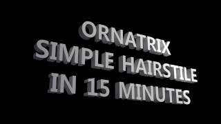 Ornatrix short hair demo [upl. by Kraul]