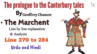 The Marchent in Chaucers quotThe Canterbury Talesquot Lines 270 to 284 Explained [upl. by Algie]