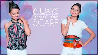 6 Unusual Ways To Wear A Scarf [upl. by Inez973]