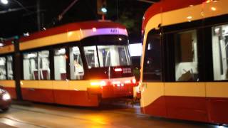 Testing the TTCs New Streetcars 4401 amp 4402 Leaving High Park Loop [upl. by Johnathon]