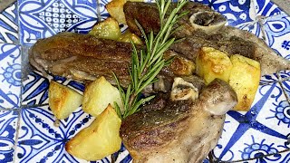 AGNELLO AL FORNO CON PATATE [upl. by Ellemrac]