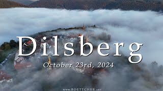 Dilsberg  October 23rd 2024  DJI Air 3 Aerial View [upl. by Kleinstein843]