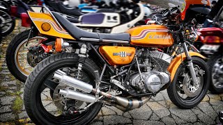 Kawasaki MACH SS750 Custom Bikeマッハ 750 [upl. by Eudora]