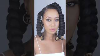 Easy Box Braids viralvideo protectivestyle naturalhairupdo fyp viralvideo roadto800k hair [upl. by Hakeber]