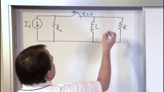 Lesson 2  Natural Response Of An RL Circuit Engineering Circuits [upl. by Rexferd]