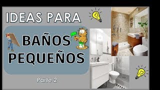 IDEAS PARA BAÑOS PEQUEÑOS 2023 Parte 2  Tips  small bathrooms [upl. by Serilda194]