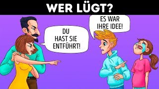 14 SCHWERE RÄTSEL MIT ANTWORTEN UM DEINEN IQ ZU VERBESSERN [upl. by Cyn]