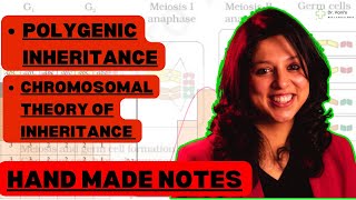 Genetics  Principles of Inheritance amp Variations  NEET 2025  Chromosomal Theory of Inheritance [upl. by Arlie350]