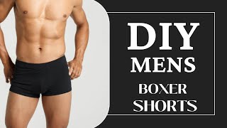 DIY Men’s Boxer Briefs Tutorial [upl. by Reinar]