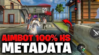 SAIU AIMBOT HS 100 NO FF NORMAL ANTIBLACKLIST ☠️ PRA TODOS ANDROID ATUALIZADO [upl. by Ihteerp]