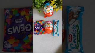 GEMS chocolate or kinder Joy Box Popsicle shorts youtubeshorts viralvideo [upl. by Surtimed]