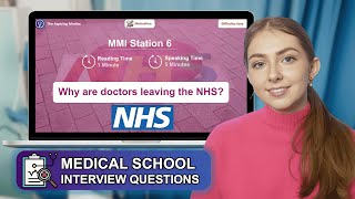 Motivation Medicine Interview Questions 2024  Medical School Interview Questions  MMI [upl. by Blayne]