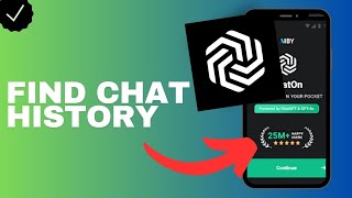 Where to find your chat history in the Chaton AI app [upl. by Irrem]