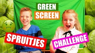 GREEN SCREEN SPRUITJES CHALLENGE ♥DeZoeteZusjes♥ [upl. by Jasmine942]