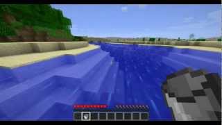 Minecraft  Tuto plonger sous leau à linfini [upl. by Eillit]