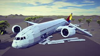 Real Airplane Disasters and Emergency Landings 9  Besiege [upl. by Wina]