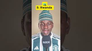 Manyan tutocin kasa a Afirka guda 10 mafi kyau africa country arewa hausa [upl. by Fillander]