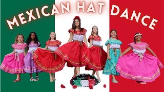 Mexican Hat Dance Official Video La Raspa by Patty Shukla  Childrens Dance El Jarabe Tapatío [upl. by Colpin440]