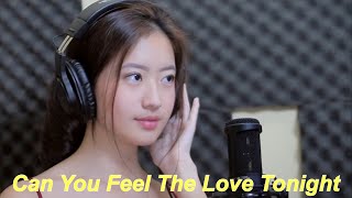 CAN YOU FEEL THE LOVE TONIGHT OST  VALERIE POLA COVER [upl. by Nesyaj]