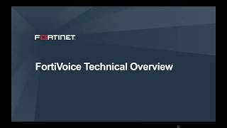 FortiVoice Deep Dive  Product Demo [upl. by Macnair]