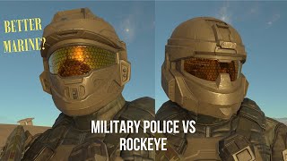 Rockeye vs Military Police Which helmet is better for marines  Halo Infinite [upl. by Younger]